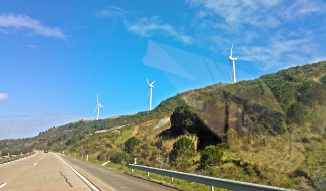 tuulivoimaa Atlantilta Portugalissa
