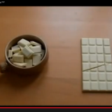 Videolla opastetaan miten voit napata palan suklaata ilman, että kukaan huomaa mitään.