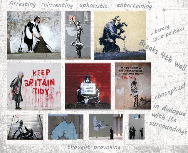 Banksy; Breaking the Fourth Wall