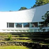 Alvar Aallon ateljee sisäpihalta katsottuna