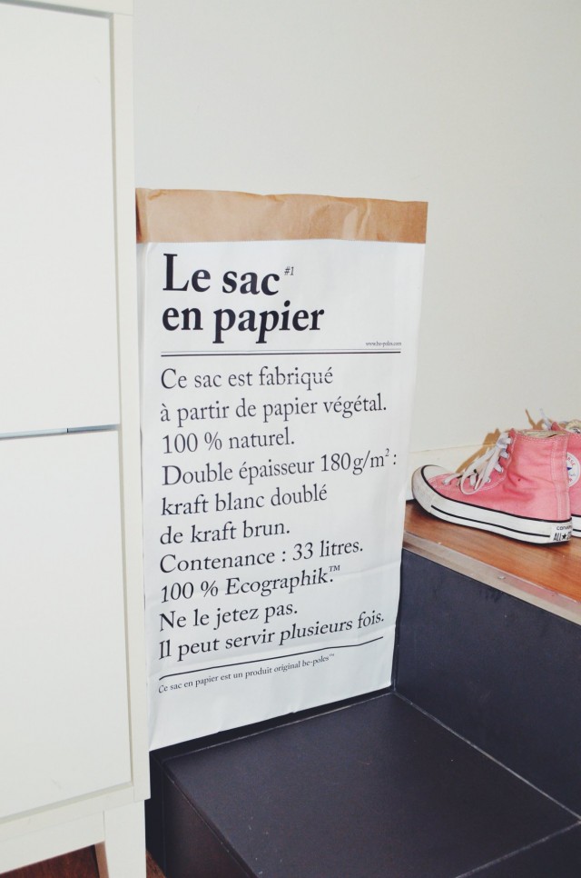 Le sac en papier