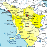 Map of Toscana