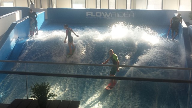 Sirius Sport resortissa voi myös surffata.