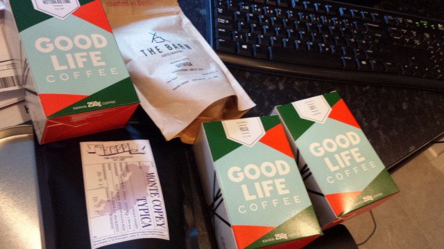 Good Life Coffee:lla on oma kahvipaahtimo ja pitihän mun heti ostaa kaikkia mahdollisia vaihtoehtoja.