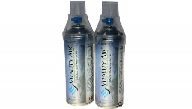 Vitality Airin tuplapakkauksessa on yhteensä 7,7 litraa ilmaa, josta voit nauttia 150 kertaa sekunnin mittaisen imaisun.