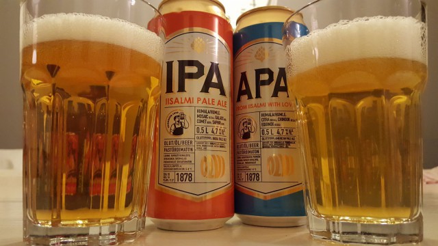 Olvi IPA ja APA esittäytyvät