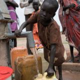 Nyahok gathering South Sudan's most precious commodity, water