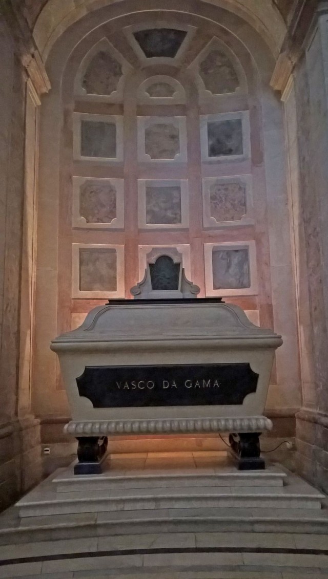 Vasco da Gaman hautamuistomerkki Lissabonissa