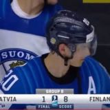 Latvia - Suomi 1 - 8, Sebastian Aho