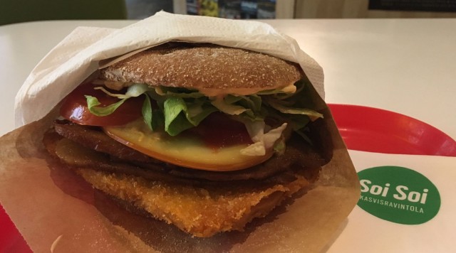 Soi Soin Jammin' burger on Vaasankadun klassikko.