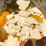 crème brûlée powered by gorgonzola