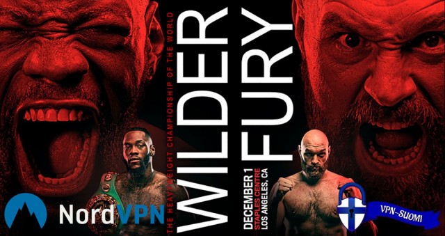 Deontay Wilder vs Tyson Fury ilmaiseksi ja laillisesti netissä!