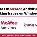 McAfee not Working on Windows 11