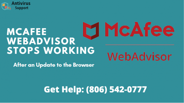 Fix McAfee WebAdvisor Stopped Working After an Update the Browser