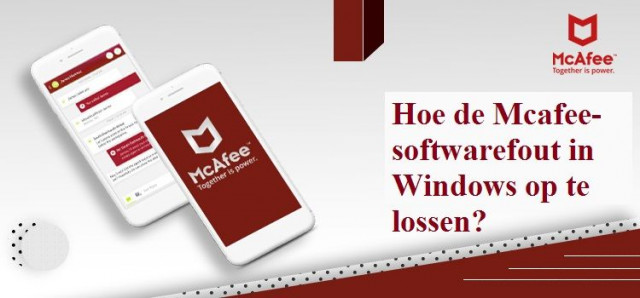 Hoe de Mcafee-softwarefout in Windows op te lossen