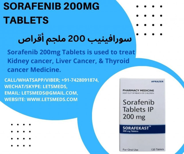 Sorafenib 200mg Tablets Wholesale Singapore