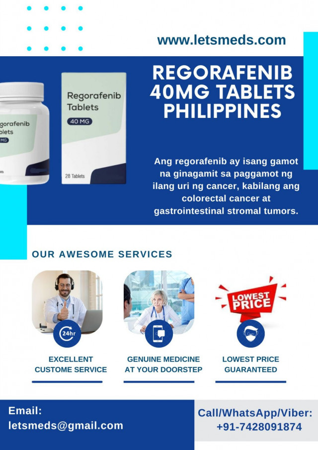 Regorafenib 40mg Tablets Wholesale Singapore