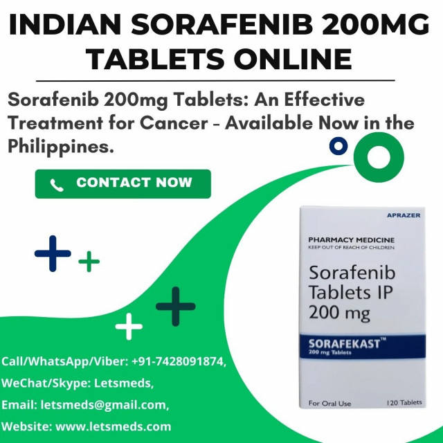 Original Sorafenib 200mg Tablets Cost Philippines