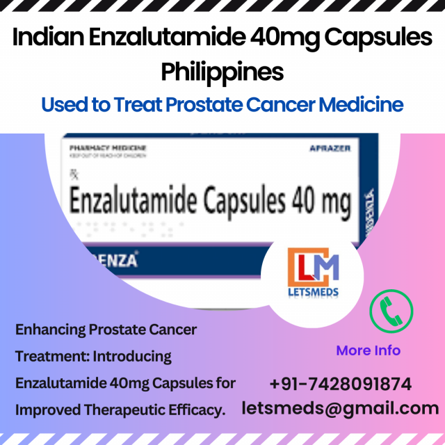 Enhancing Prostate Cancer Treatment: Introducing Enzalutamide 40mg Capsules for Improved Therapeutic Efficacy