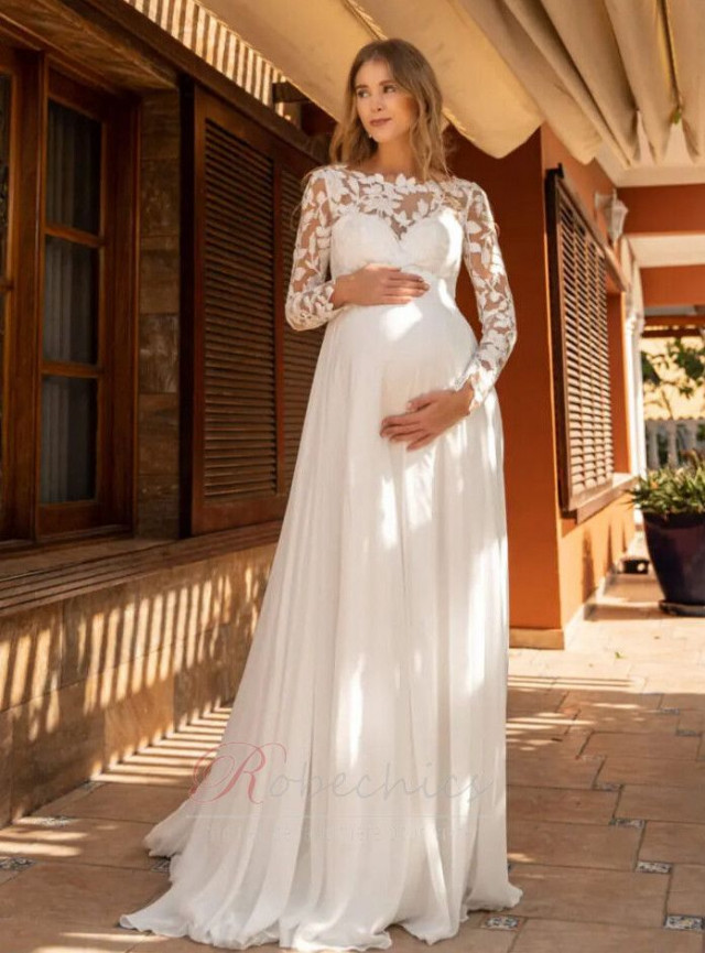 Robe de mariée Grossesse