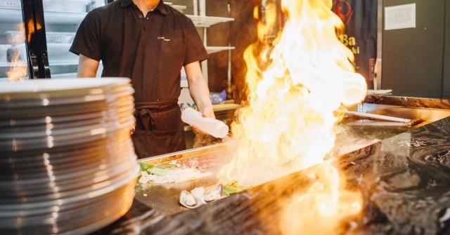 Buru Teppanyakissa vierailu on kokonaisvaltainen elämys.