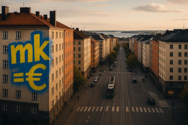 Markka-aika soitti ja halusi Helsingin asuinalueiden vuoden 1999 hintoja koskevan artikkelinsa takaisin.