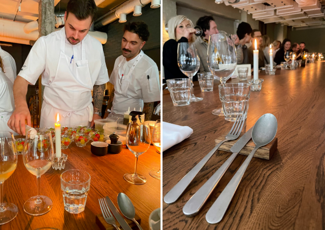 Janne Keskevaari ja Dani Hänninen kuuluvat Esmeksen perustajatiimiin, jonka taustalta löytyy pitkä kokemus kaupungin ravintolamaailmasta.