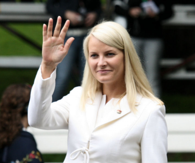Norjan kruununprinsessa Mette-Marit.