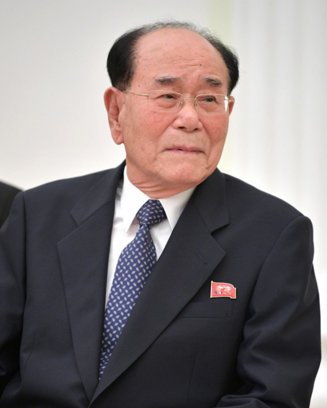 Kim Yong Nam 2018.