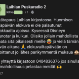 Laihialla jouduttiin humoristisen tilanteen eteen — kirjasto lainasi leffan asiakkaalta, jotta lasten elokuvailta voitiin pelastaa