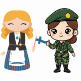 “Naisen paikka on just siellä, minne hän itse menee” – Hannan tie armeijaan kulki miesystävän jarrujen läpi