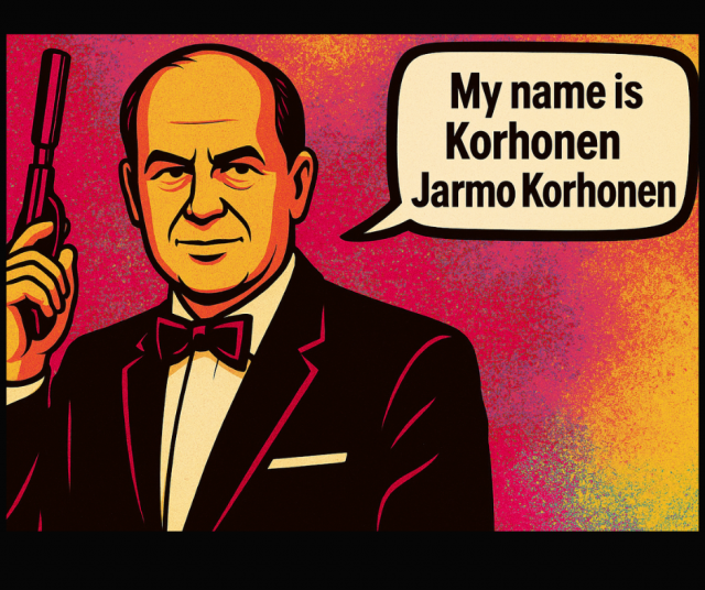 Tilastodominanssia osoittava sukunimi.