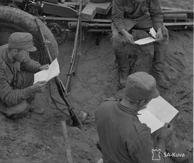 Kirjeitä tulilinjalla 1941.